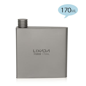 Titanium Travel Outdoors Drink Flask - FitPug.com