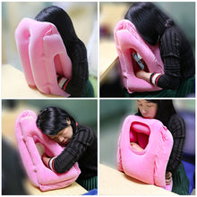 Comfortable Inflatable Travel Pillow with a Bag - FitPug.com