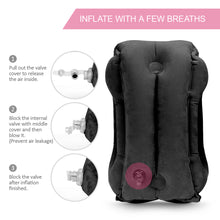 Comfortable Inflatable Travel Pillow with a Bag - FitPug.com