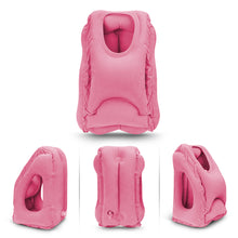 Comfortable Inflatable Travel Pillow with a Bag - FitPug.com