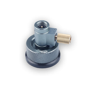 Gas Canister Refill Adapter with Gas Cartridge Converter Head - FitPug.com