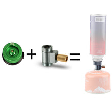 Gas Canister Refill Adapter with Gas Cartridge Converter Head - FitPug.com
