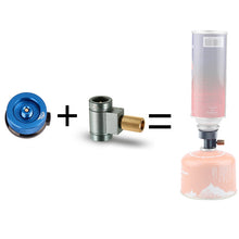 Gas Canister Refill Adapter with Gas Cartridge Converter Head - FitPug.com
