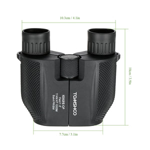 10x25 Green Film Waterproof Binoculars - FitPug.com