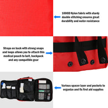 First Aid Kit Organizer Bag (Empty) - FitPug.com