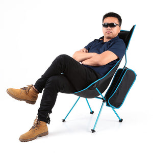 Ultra Lightweight Portable Folding Chair with a Pouch - FitPug.com