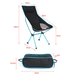 Ultra Lightweight Portable Folding Chair with a Pouch - FitPug.com