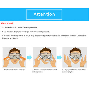 UV400 Protection Anti-fog Diving Mask - FitPug.com