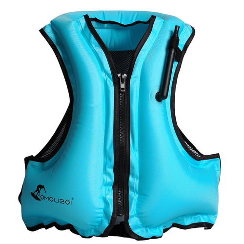 Adult Inflatable Life Jacket - Swimming Vest - FitPug.com