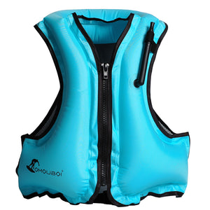 Adult Inflatable Life Jacket - Swimming Vest - FitPug.com