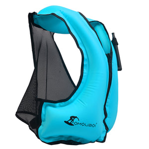 Adult Inflatable Life Jacket - Swimming Vest - FitPug.com