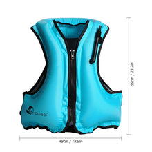 Adult Inflatable Life Jacket - Swimming Vest - FitPug.com