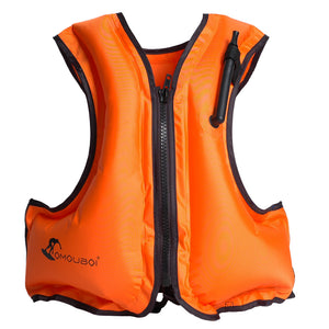 Adult Inflatable Life Jacket - Swimming Vest - FitPug.com