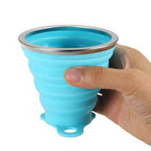Collapsible Outdoor Travel Water Cup - FitPug.com