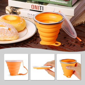 Collapsible Outdoor Travel Water Cup - FitPug.com