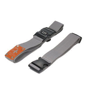 Set of 2 Travel Luggage Straps with 3 Dial Combo Lock - FitPug.com