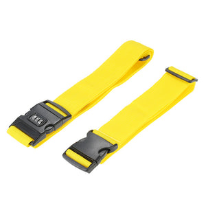Set of 2 Travel Luggage Straps with 3 Dial Combo Lock - FitPug.com