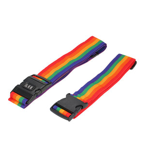 Set of 2 Travel Luggage Straps with 3 Dial Combo Lock - FitPug.com