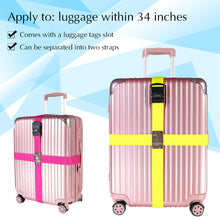 Set of 2 Travel Luggage Straps with 3 Dial Combo Lock - FitPug.com