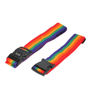 Set of 2 Travel Luggage Straps with 3 Dial Combo Lock - FitPug.com