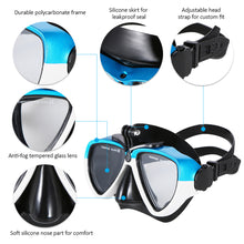 Anti-fog Diving Mask with a Camera Mount - FitPug.com