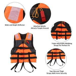 Adult Life Jacket for Water Sports - FitPug.com