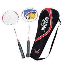 2 Lightweight Badminton Racquets with a Bag - FitPug.com