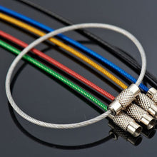 10 Colorful Cable Rope Key Chains - FitPug.com