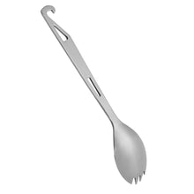 Stainless Steel Long Handle Spork with a Bottle Opener - FitPug.com