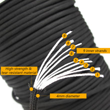 Multifunctional 9 Strand 100M Paracord Rope - FitPug.com