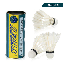3 Duck Feather Badminton Shuttlecocks with a Can - FitPug.com