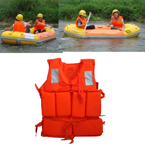 Adult Foam Life Jacket with a Whistle - FitPug.com