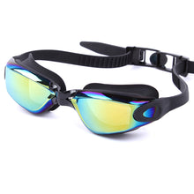 Adult Mirrored Coating Anti-fog Swimming Goggles with Case - FitPug.com