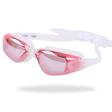 Adult Mirrored Coating Anti-fog Swimming Goggles with Case - FitPug.com