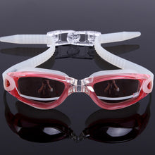 Adult Mirrored Coating Anti-fog Swimming Goggles with Case - FitPug.com