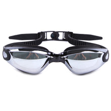 Adult Mirrored Coating Anti-fog Swimming Goggles with Case - FitPug.com