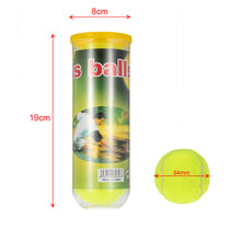 3 High Elasticity Latex Tennis Balls - FitPug.com
