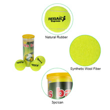 3 High Elasticity Latex Tennis Balls - FitPug.com