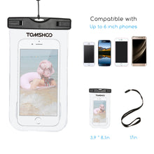 Transparent Waterproof Phone Case Dry Bag for 6.0" Devices - FitPug.com
