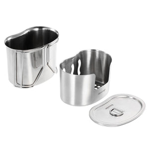 700ml Pot + Wood Stove Burner - Outdoor/Camping Set - FitPug.com