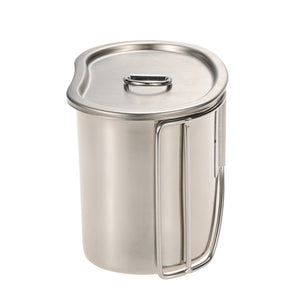 700ml Pot + Wood Stove Burner - Outdoor/Camping Set - FitPug.com
