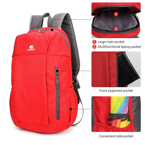 Compact Outdoor Backpack - Day Bag - FitPug.com