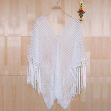 Sheer Lace Beach Cover Up - FitPug.com