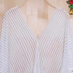 Sheer Lace Beach Cover Up - FitPug.com