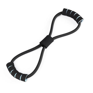8 Shaped Chest Expanders & Resistance Bands Set - FitPug.com